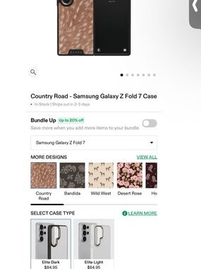 Burga Country Road Case for Samsung Galaxy Z Fold 7 - Brown